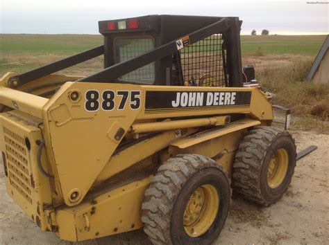 jd 8875 skid steer high flow kit|john deere 8875 weight capacity.